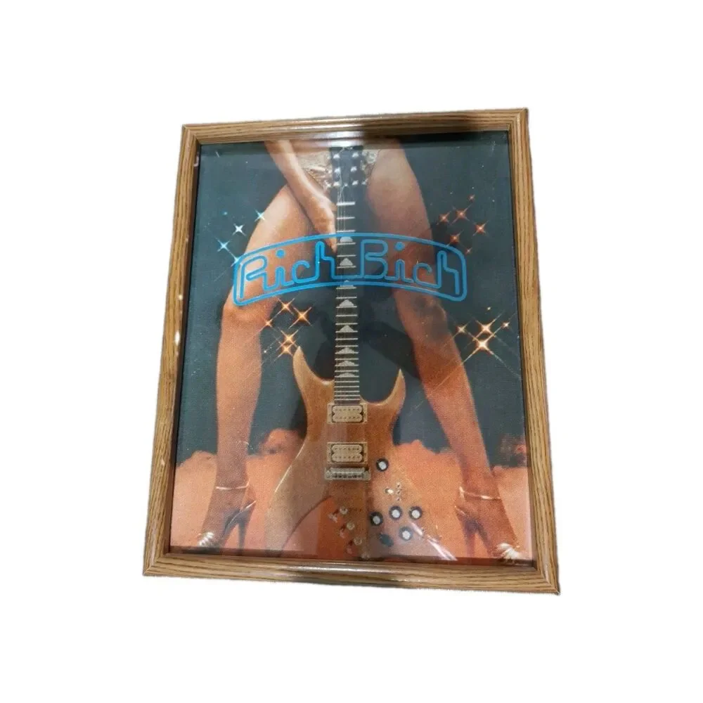Framed 14x11 Vintage BC Rich Guitars Advertisement